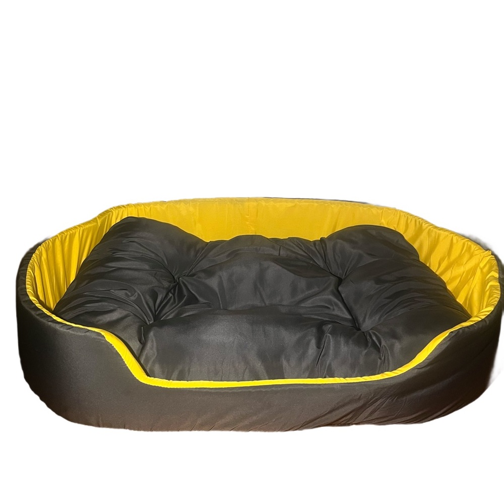 Cozy Black and Yellow Pet Bed/Small Animal Bedding